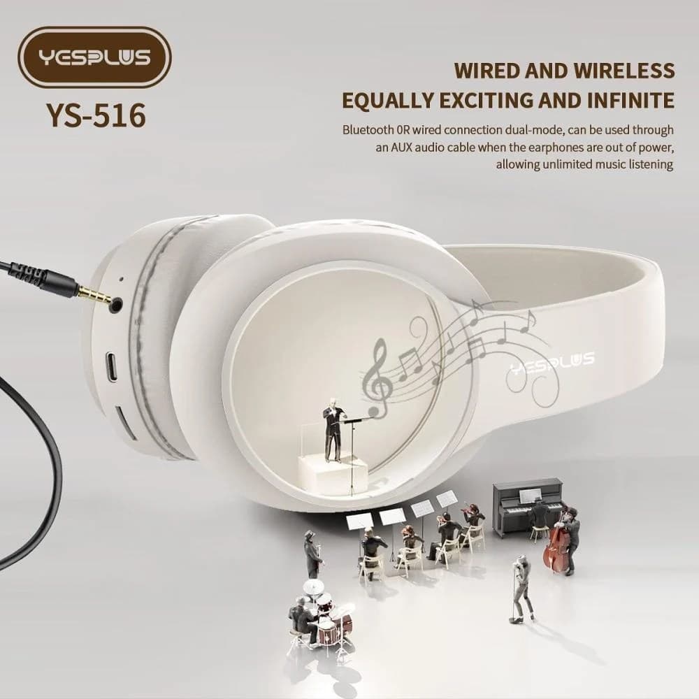Yesplus YS 516 Wireless Bluetooth Headphone — image 2