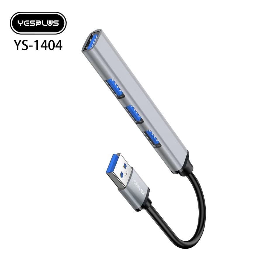 Yesplus YS1404 USB 3.0 High Speed 4 Ports USB Hub — image 1