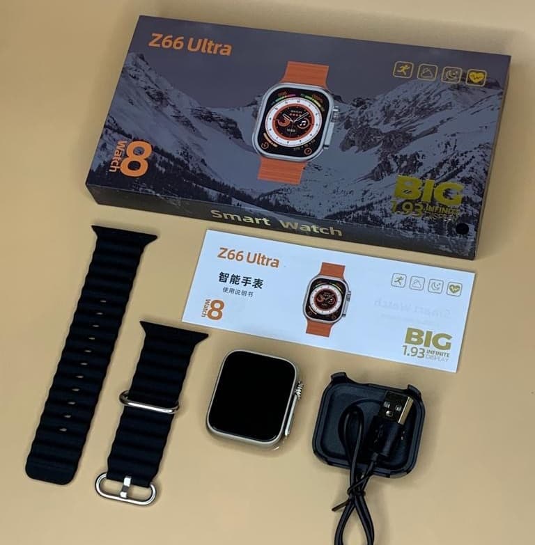 Z66 Ultra Smart Watch Bluetooth Dial Call Heart Rate Function — image 3