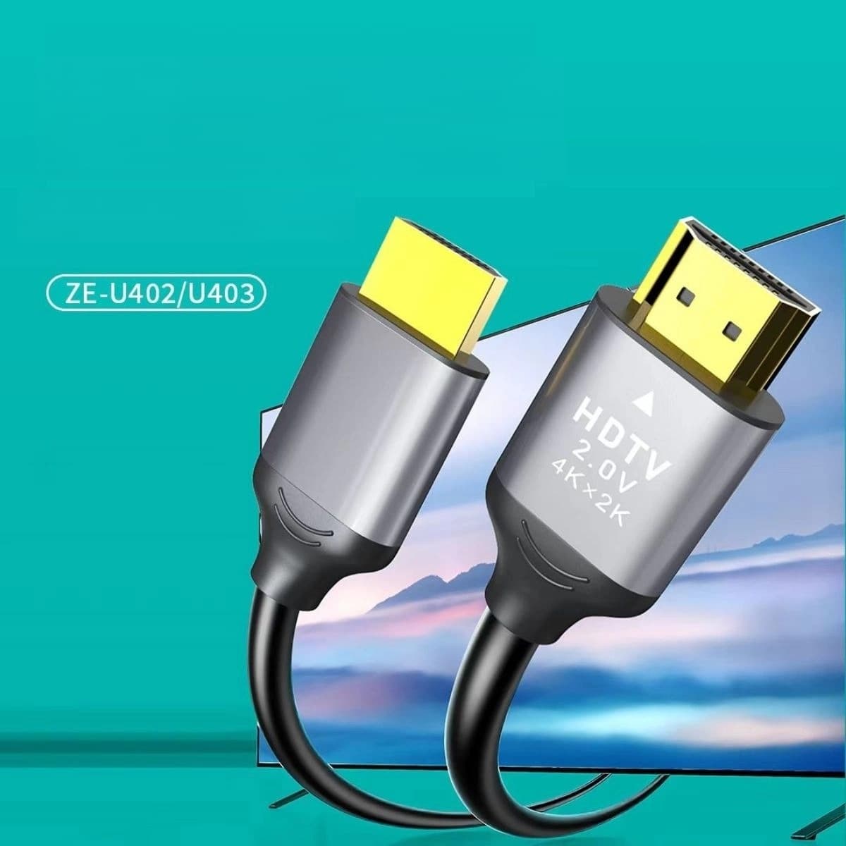 ZEQI ZE-U403 Ultra HD 4K HDMI Cable (1M-3M-5M Options) — image 2