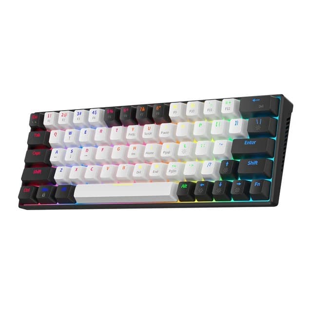 Zifriend KA646 64 Keys Red Switch Wired Detachable RGB Mechanical Gaming Keyboard — image 2