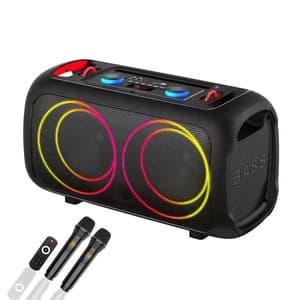 ZQS L17 Outdoor Portable Karaoke Bluetooth Speaker 40W With Two Microphones — image 1