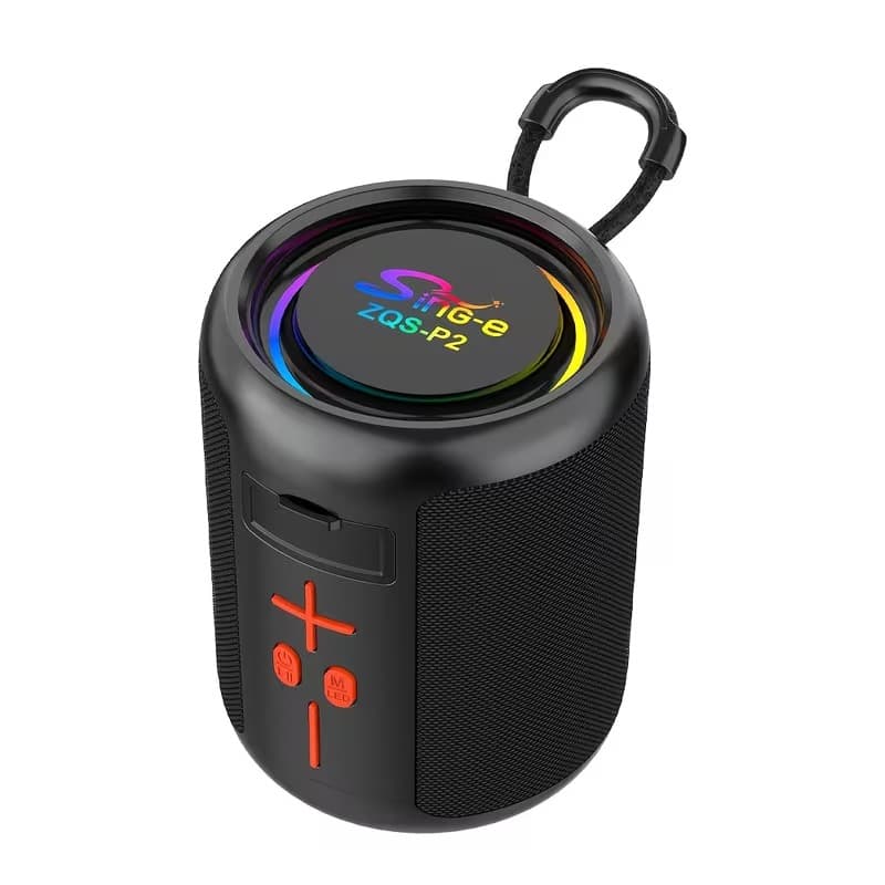 ZQS-P2 Portable Wireless ZQS P2 Bluetooth Speaker With TWS, FM Radio, USB & TF Card Support — image 1