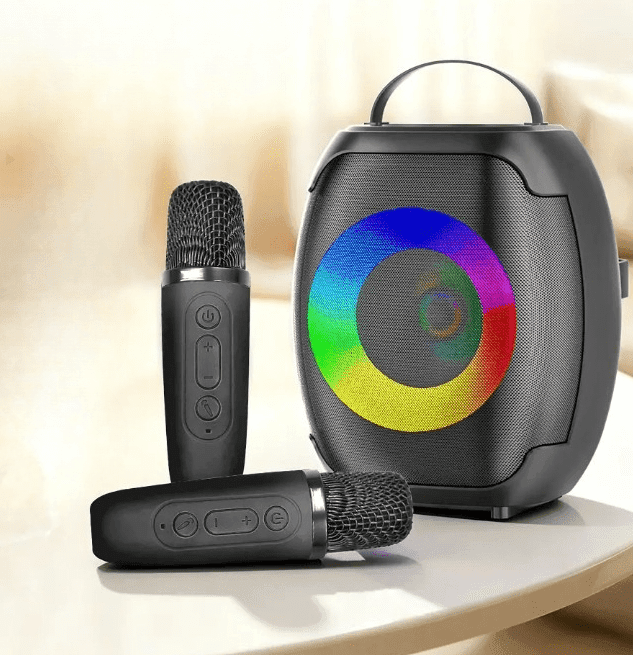 ZQS W4107 Portable Bluetooth Speaker RGB Lights Dual Mics & Affordable Party Sound — image 1